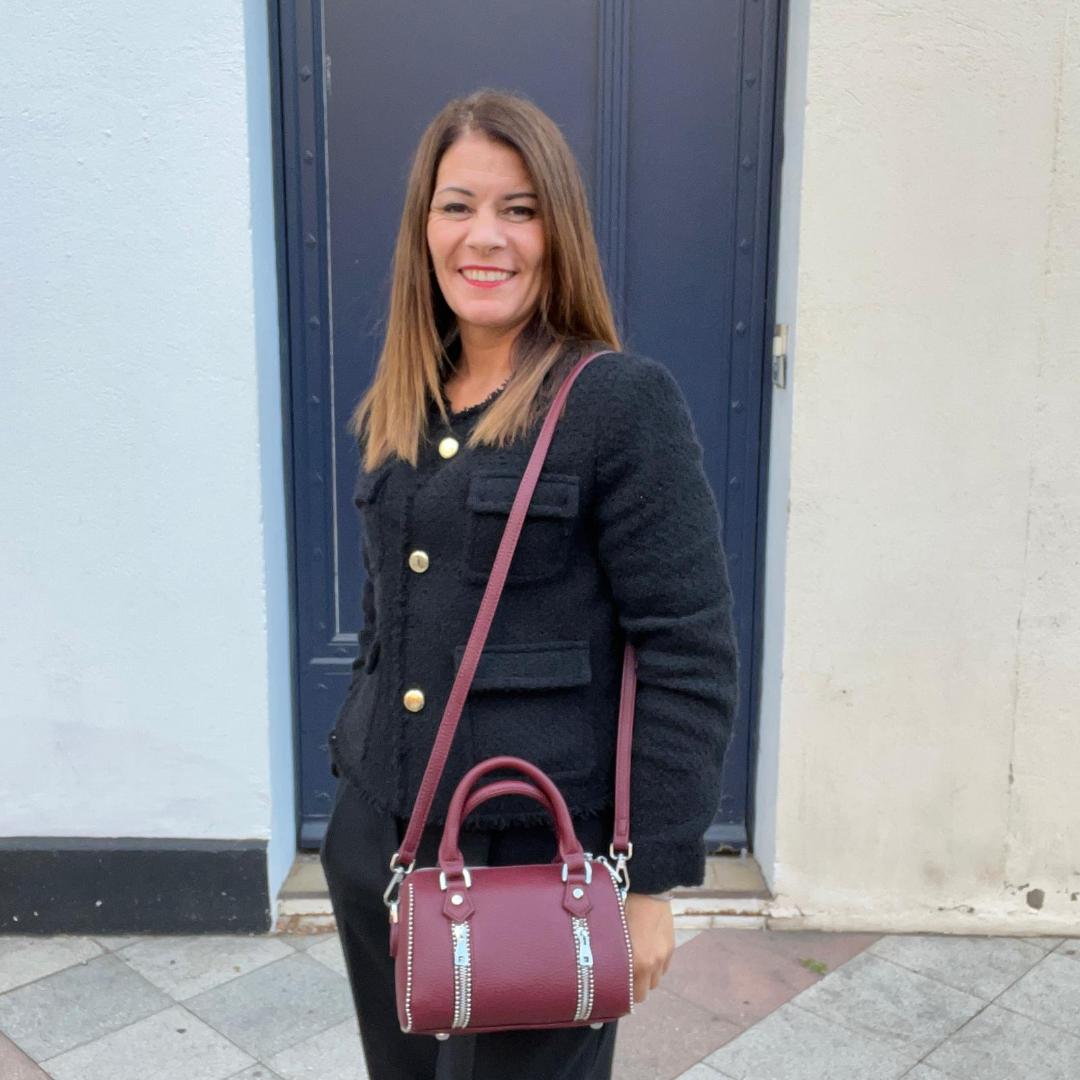 Sac MARION Bordeaux – Image 2