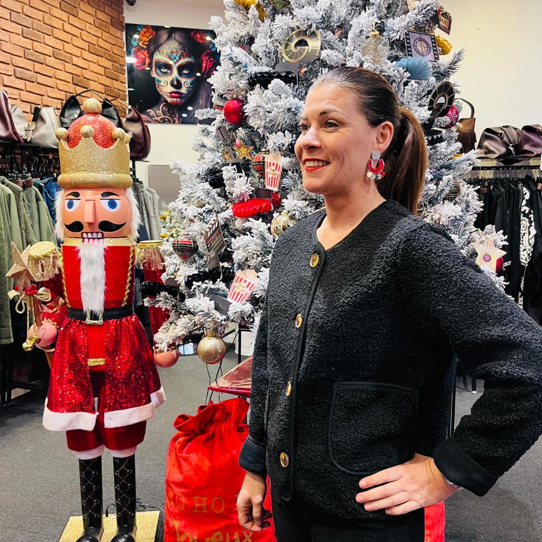 Veste BOUCLETTE Noir